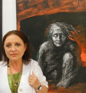 Eva Meloun mit Kassandra_2